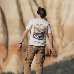 Organic "Meet me outside" Tee