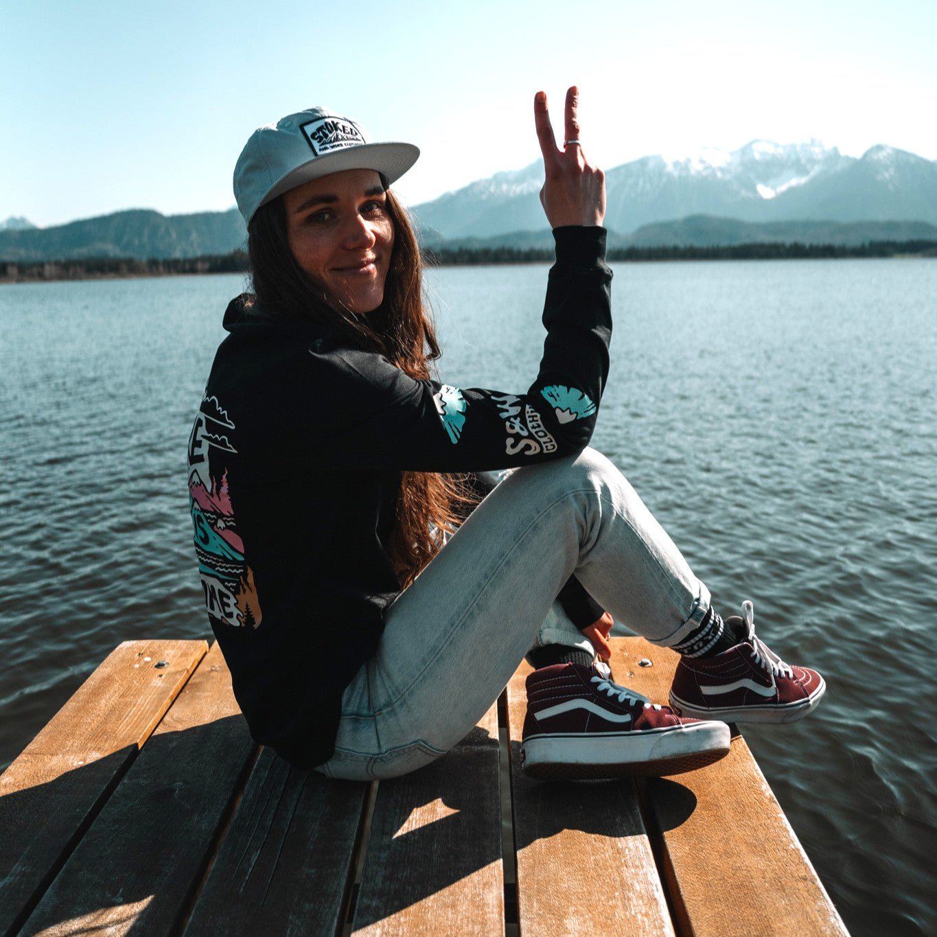 Organic "Nature Is Home" Long Sleeve Tee