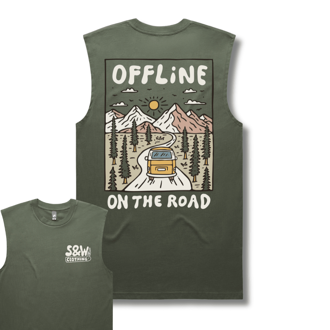 Organic "Offline" Tank Top