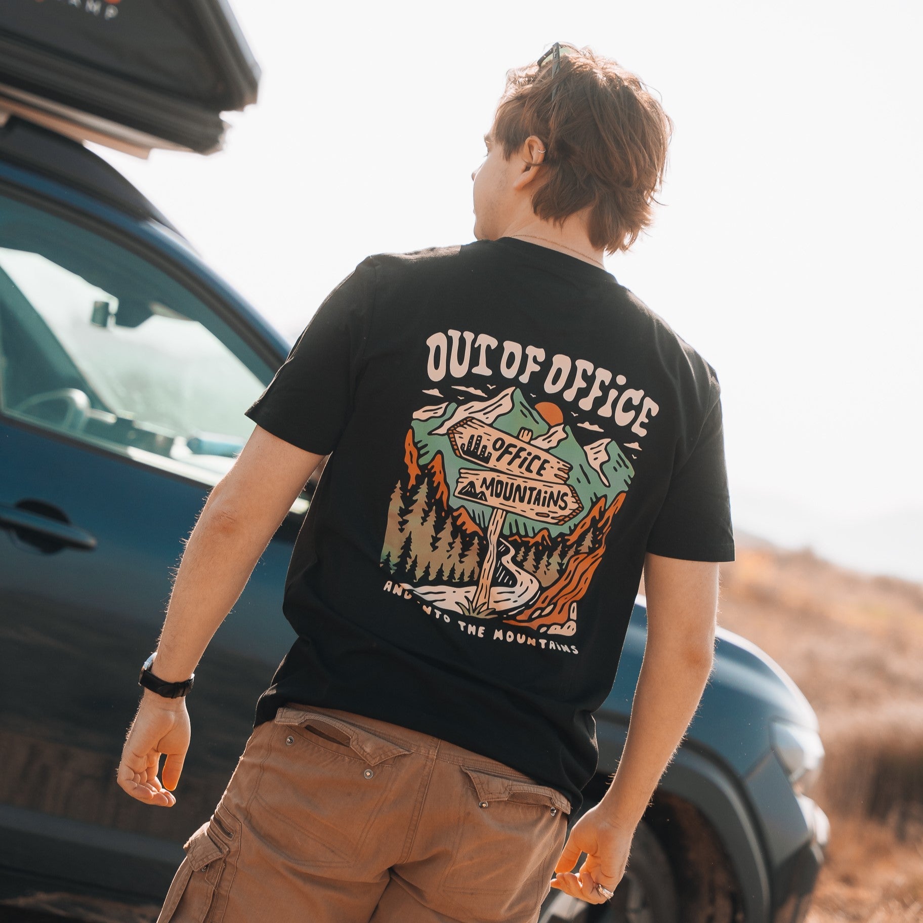 Organic "Out of Office" Tee