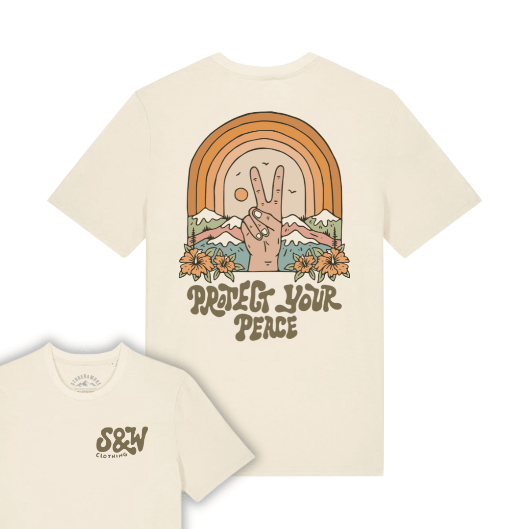 Organic "Protect Your Peace" Tee