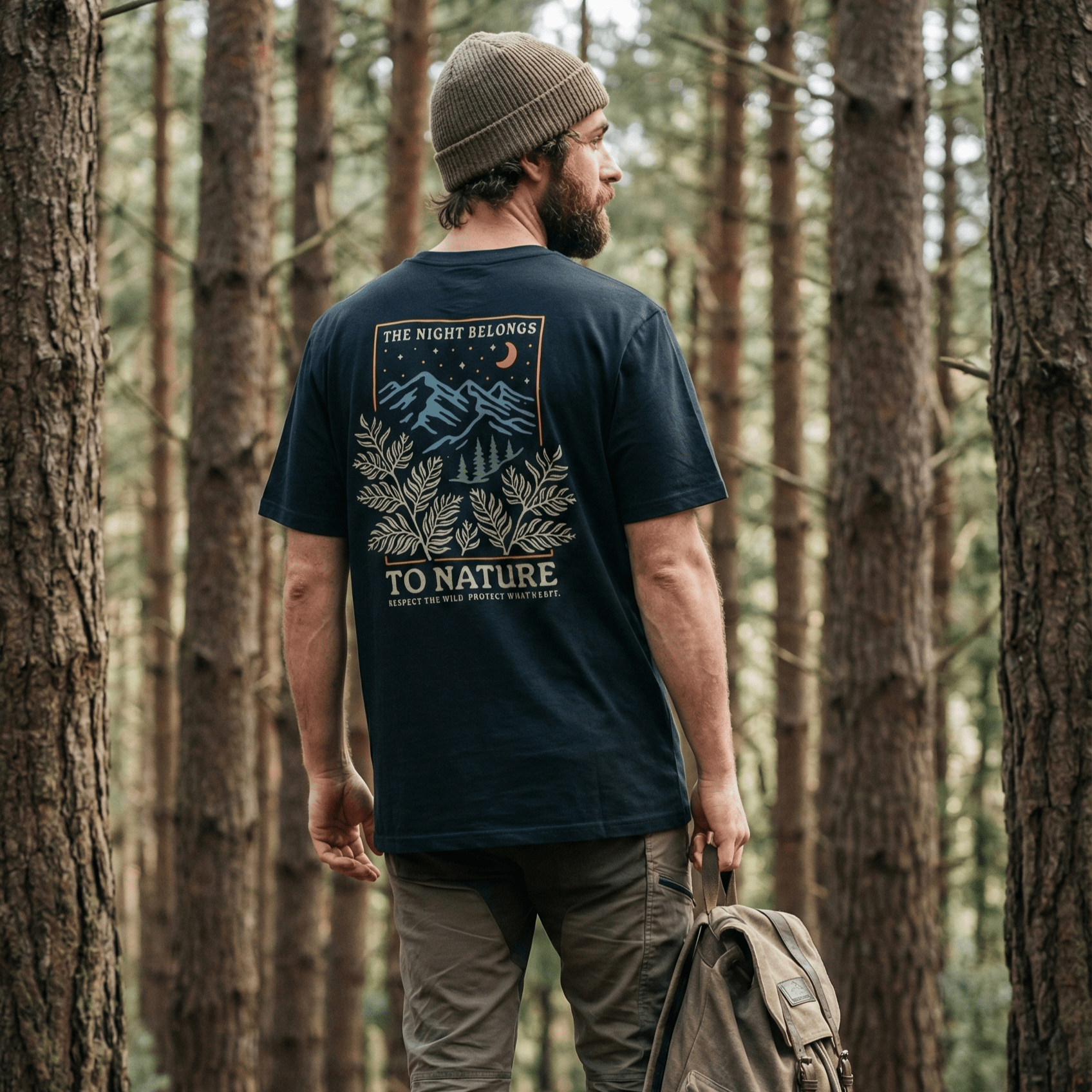 Organic "Respect The Wild" Tee