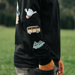 Organic "Roam Free" Long Sleeve Tee