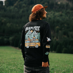 Organic "Roam Free" Long Sleeve Tee