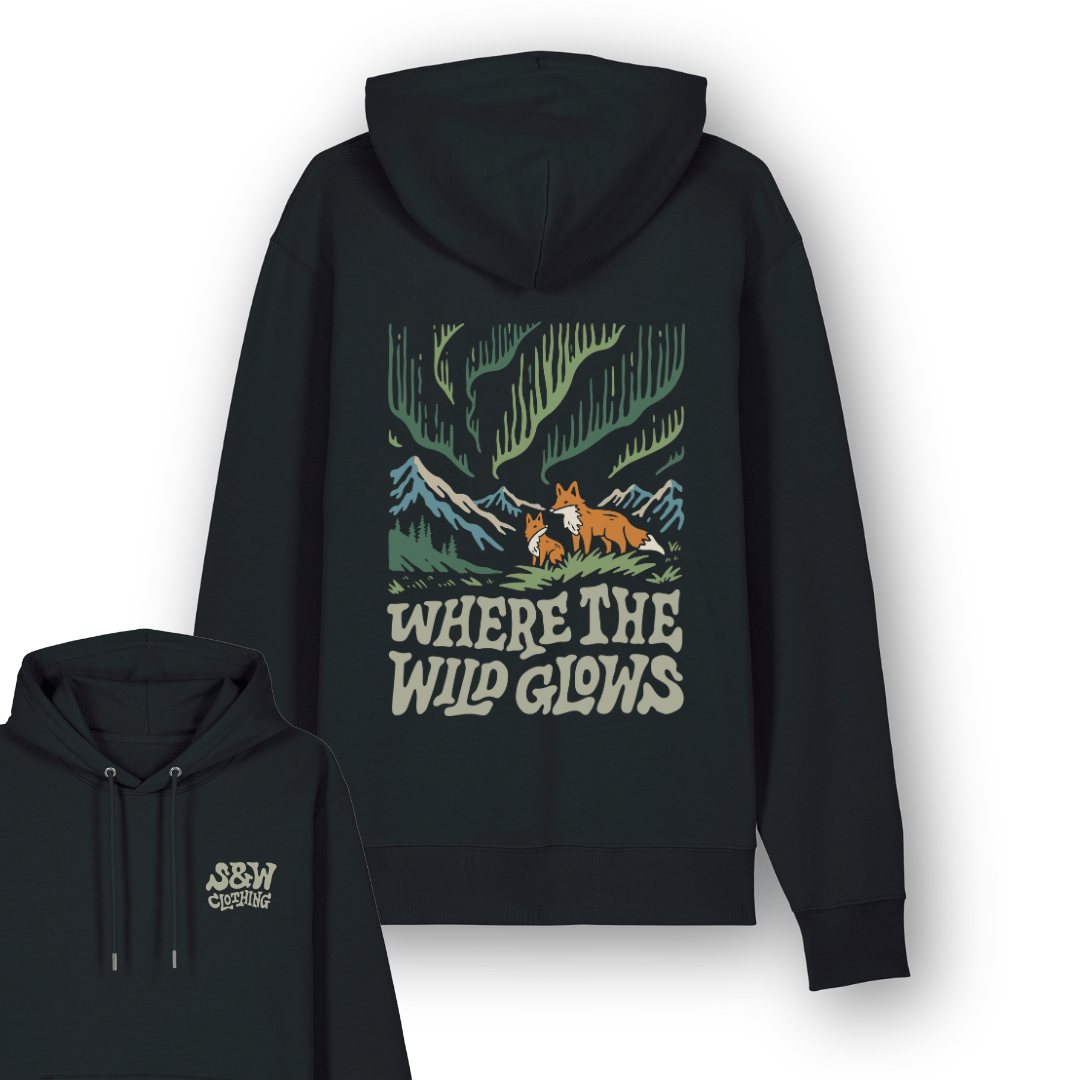 Organic "Where The Wild Glows" Hoodie