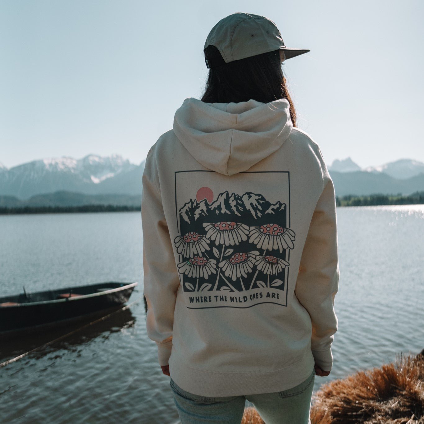 Organic "Where the wild ones are" Hoodie