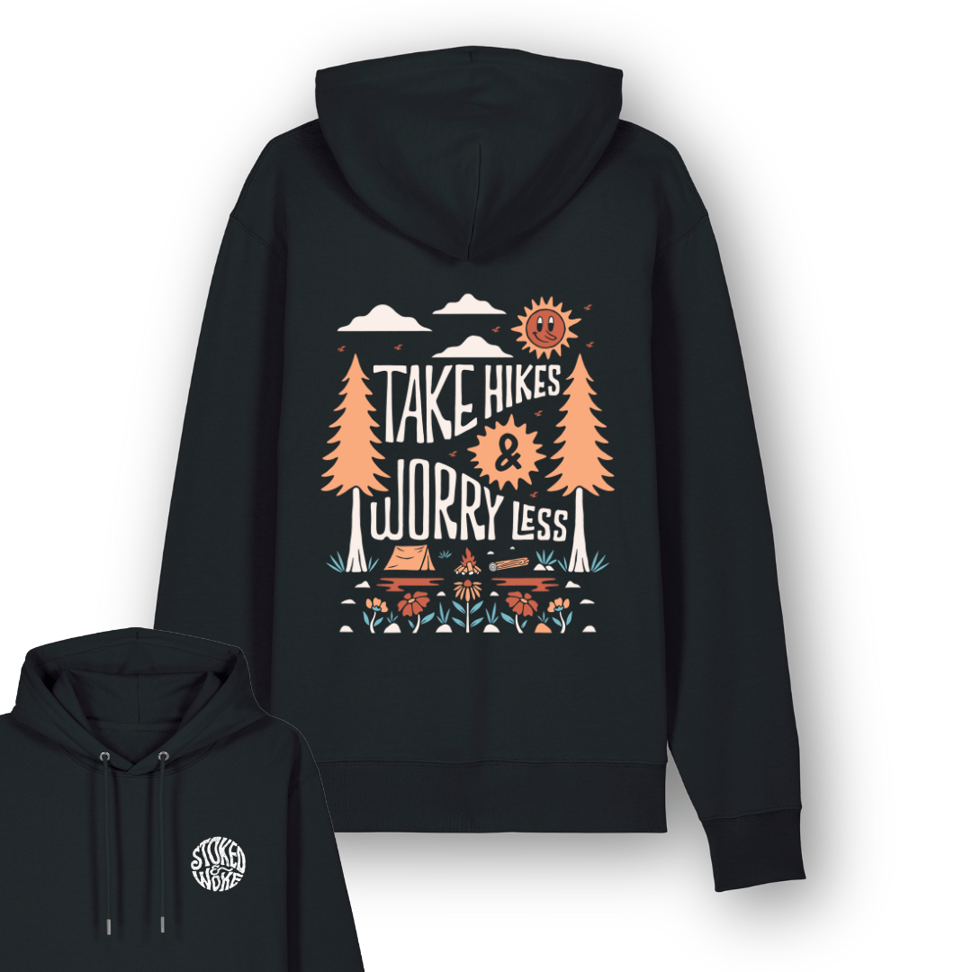 Organic "Worry Less" Hoodie