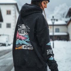 Organic "Nature Is Home" Hoodie