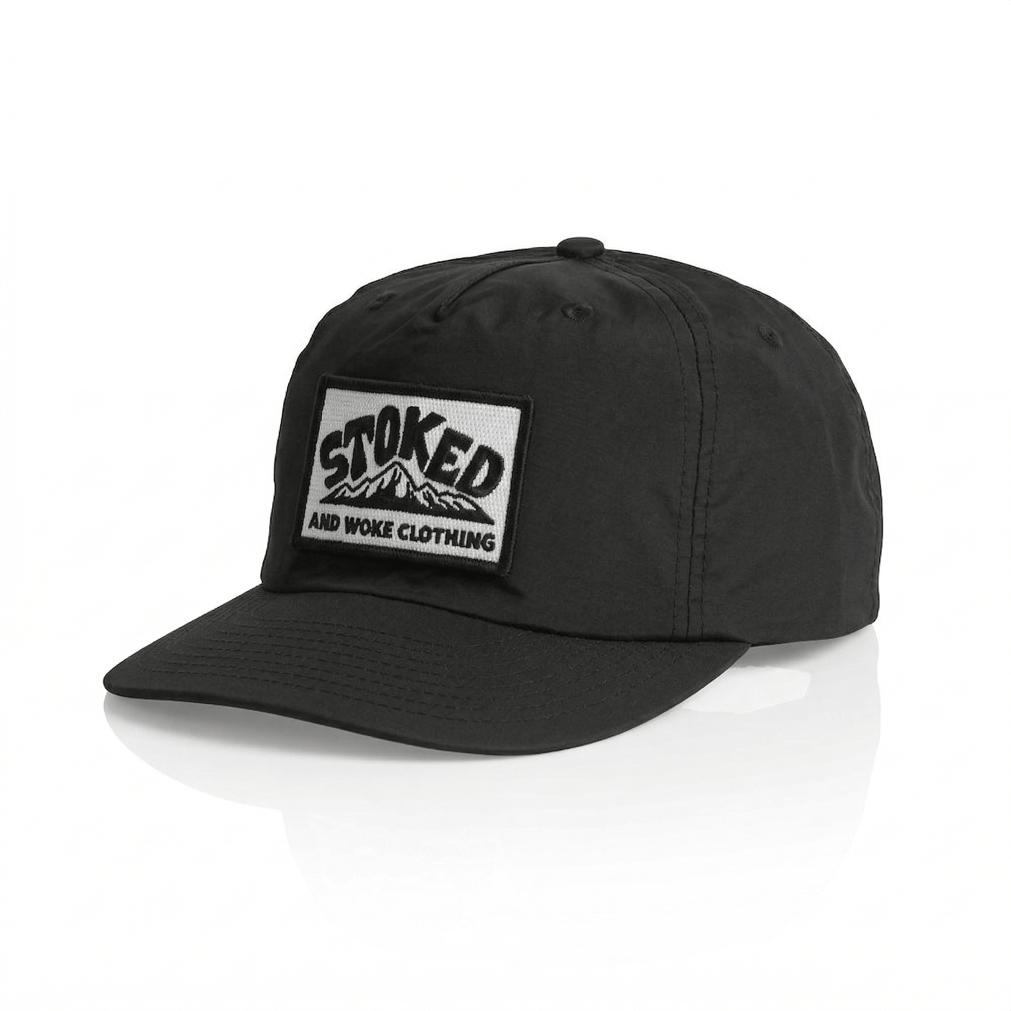 Recycled "Black" Hikers Cap