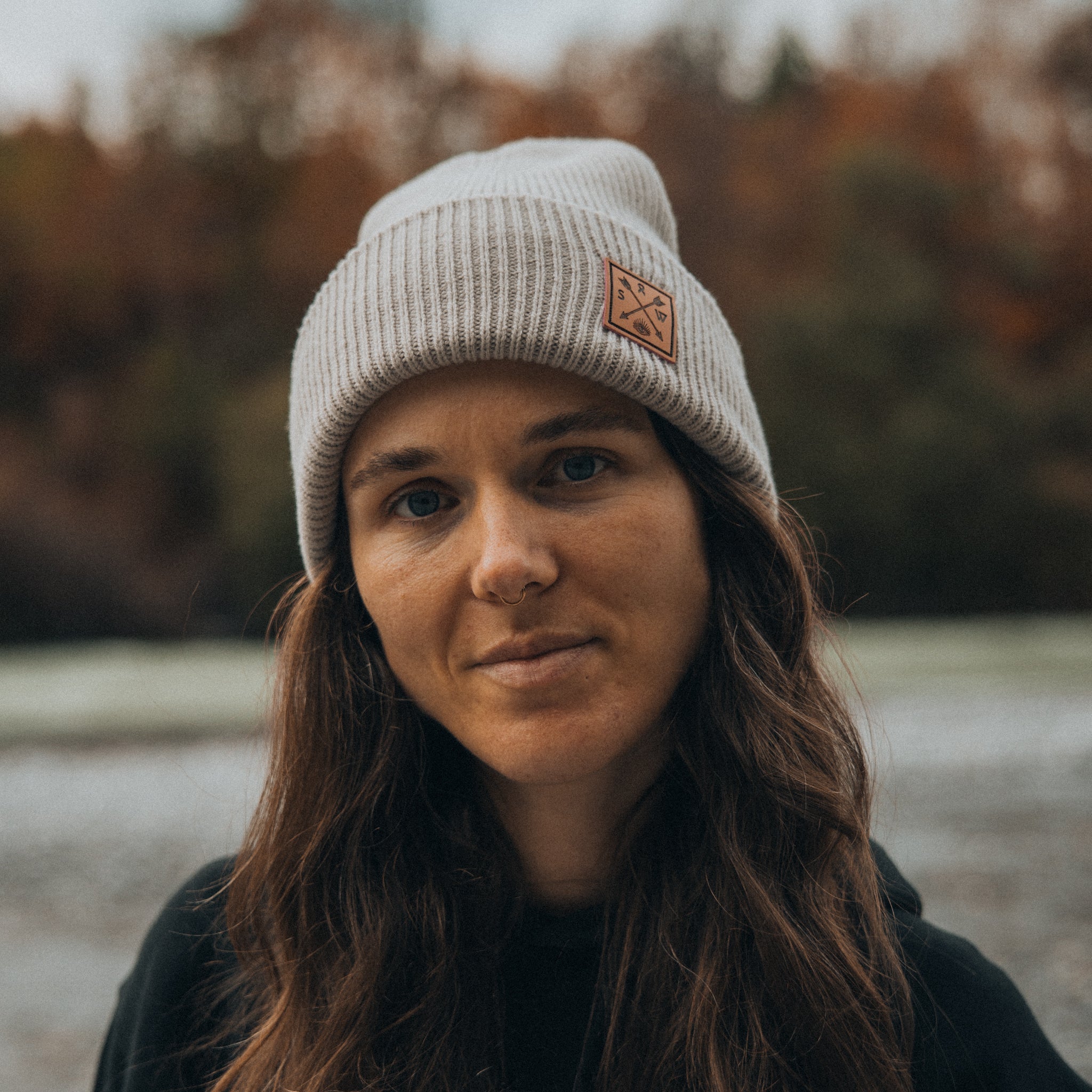 Recycled Cuffy Beanie - Stone