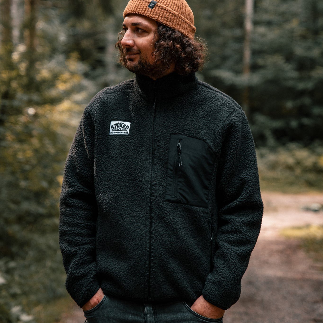 Recycled "Explorer" Sherpa Fleece Jacket