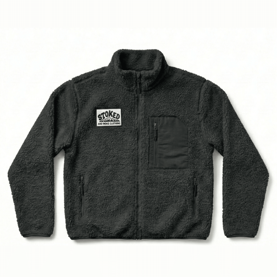 Recycled "Explorer" Sherpa Fleece Jacket