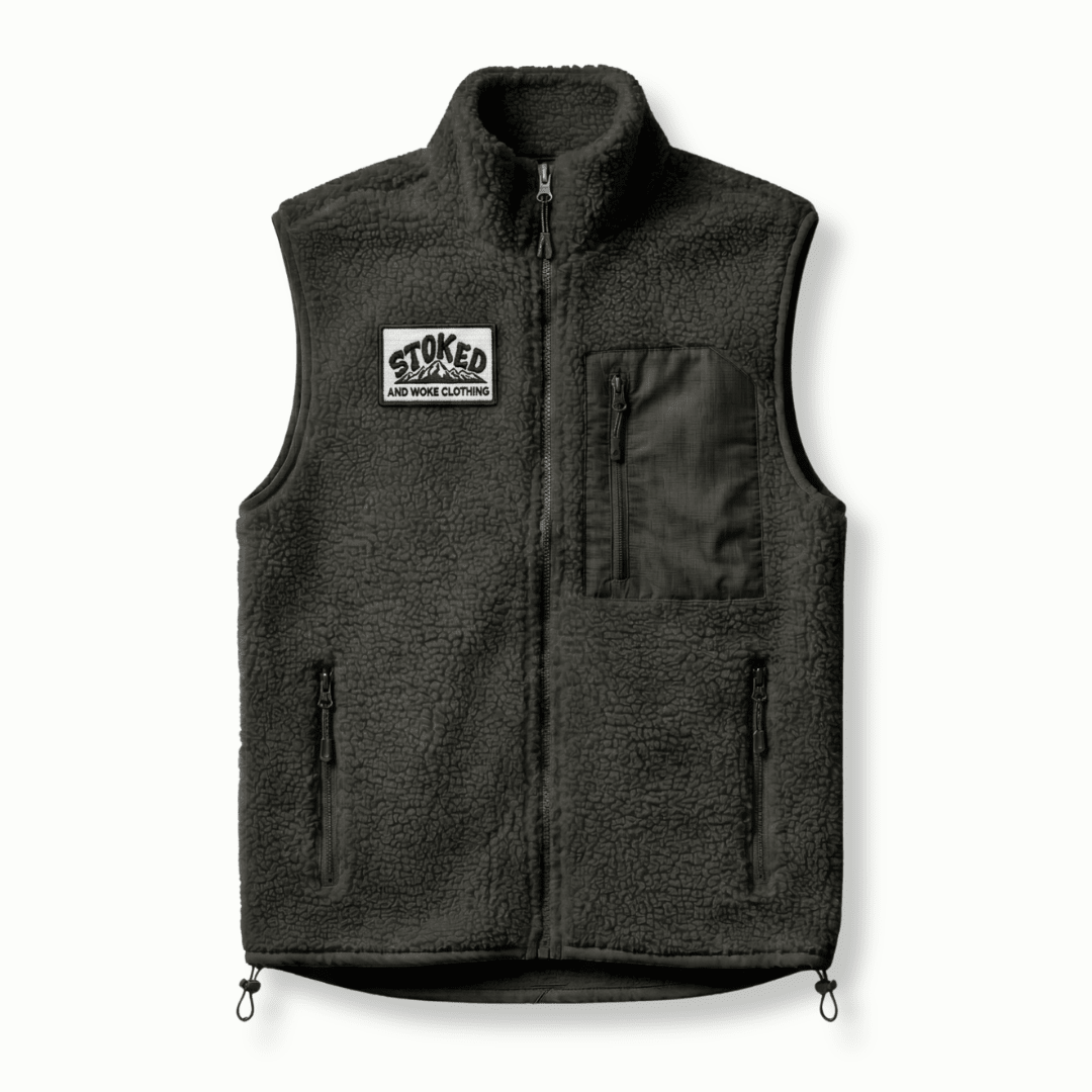 Recycled "Explorer" Sherpa Fleece Vest