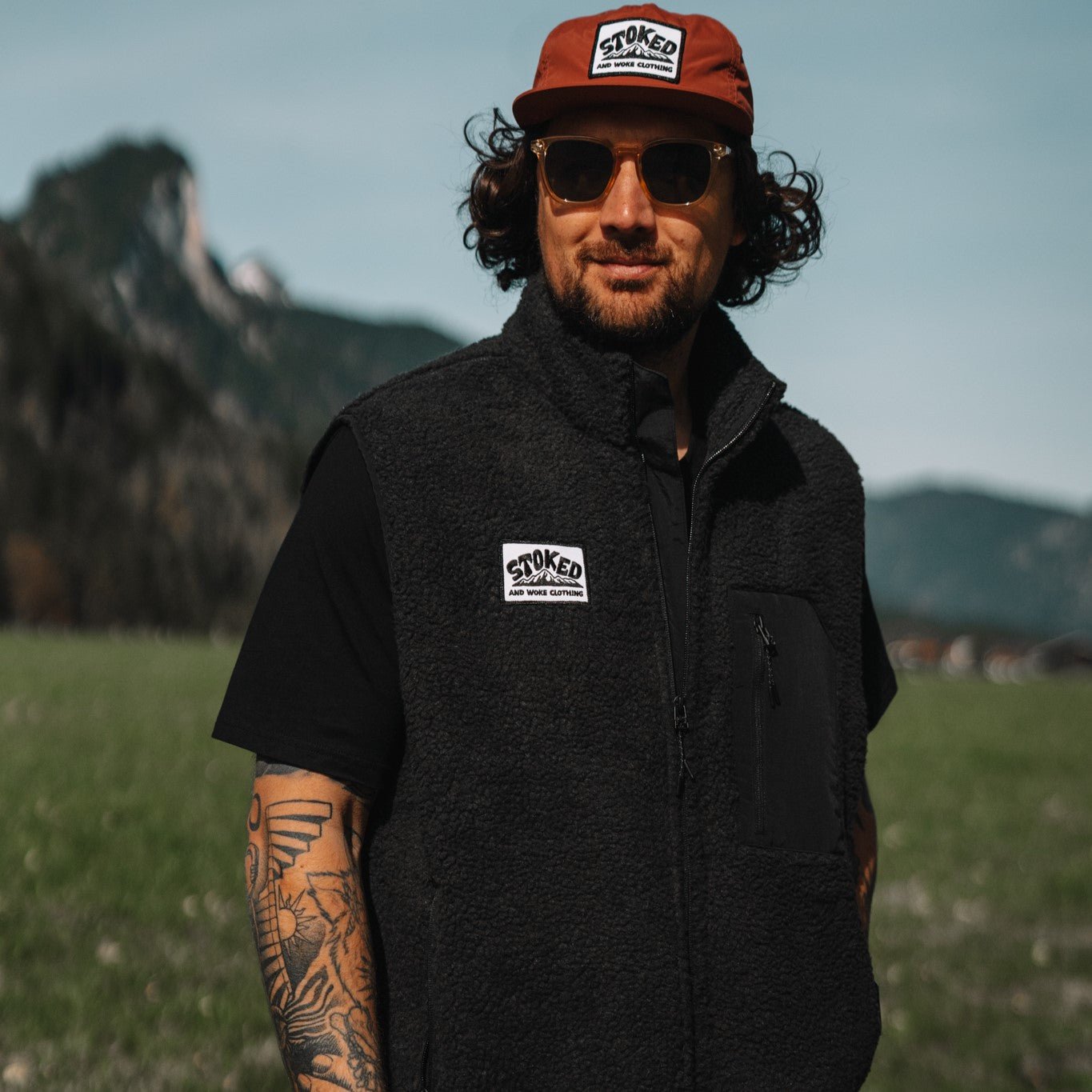 Recycled "Explorer" Sherpa Fleece Vest