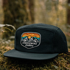 Recycled Fleece Camper Cap - Black