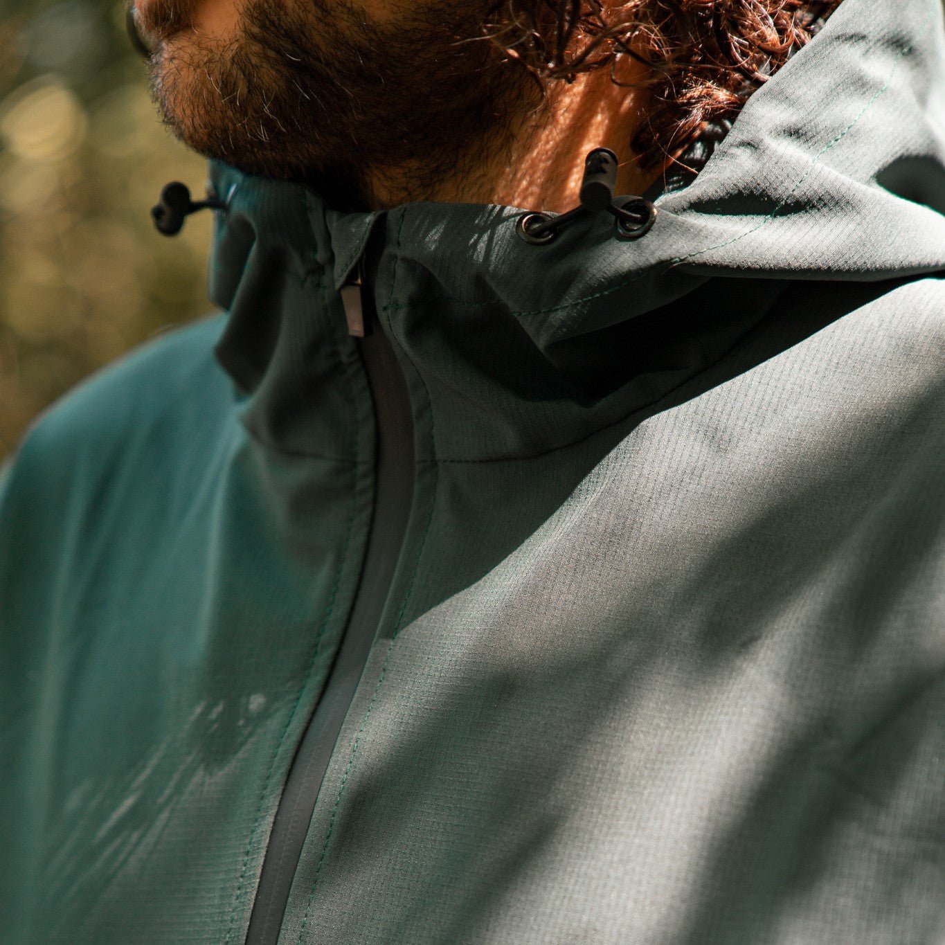 Recycled "Nomad" Travelers Jacket - Forest / Sand