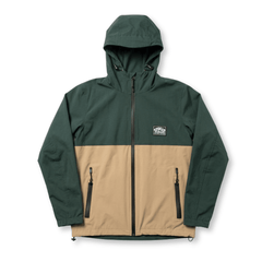 Recycled "Nomad" Travelers Jacket - Forest / Sand