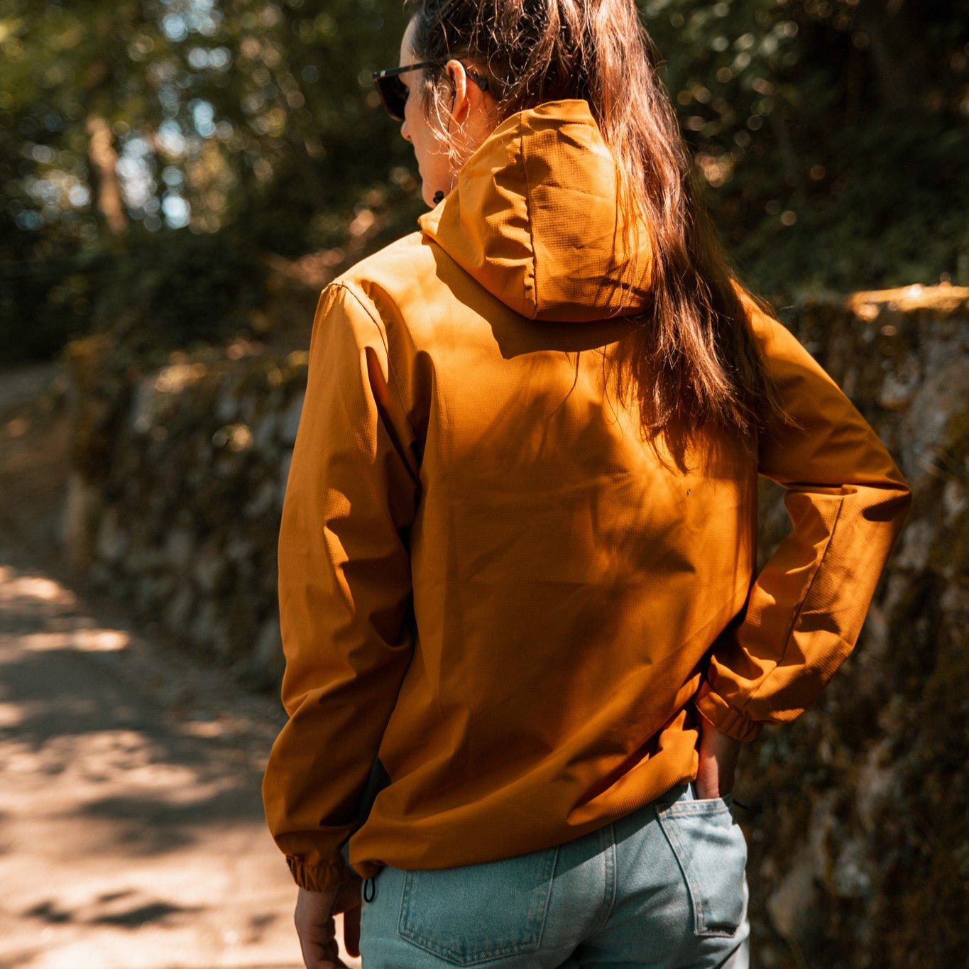 Recycled "Nomad" Travelers Jacket - Mustard / Charcoal
