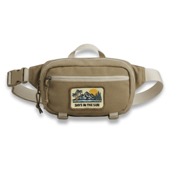 Recycled "Ramble" Hip Bag - Sand