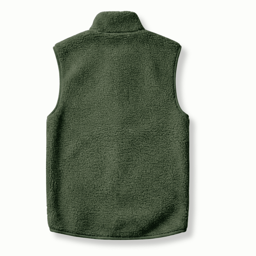 Recycled "Seeker" Sherpa Fleece Vest