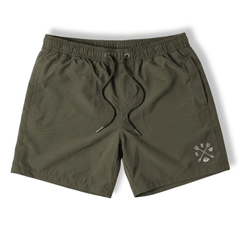 Recycled "Sun Chaser" Shorts - Olive Green