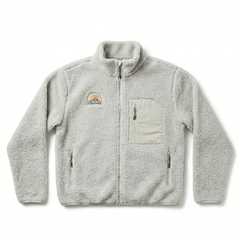 Recycled "Sunrise" Sherpa Fleece Jacket