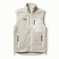 Recycled "Sunrise" Sherpa Fleece Vest