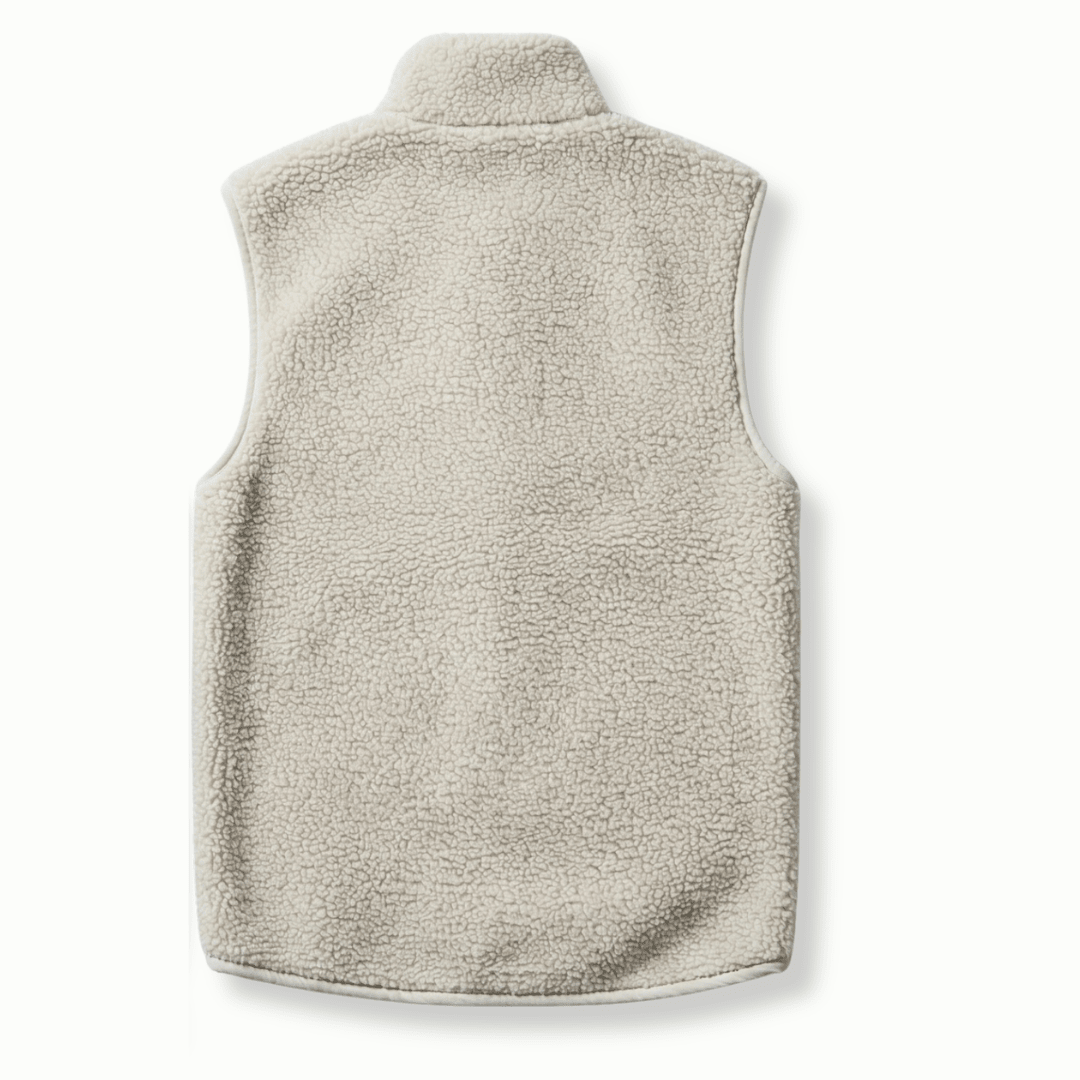 Recycled "Sunrise" Sherpa Fleece Vest