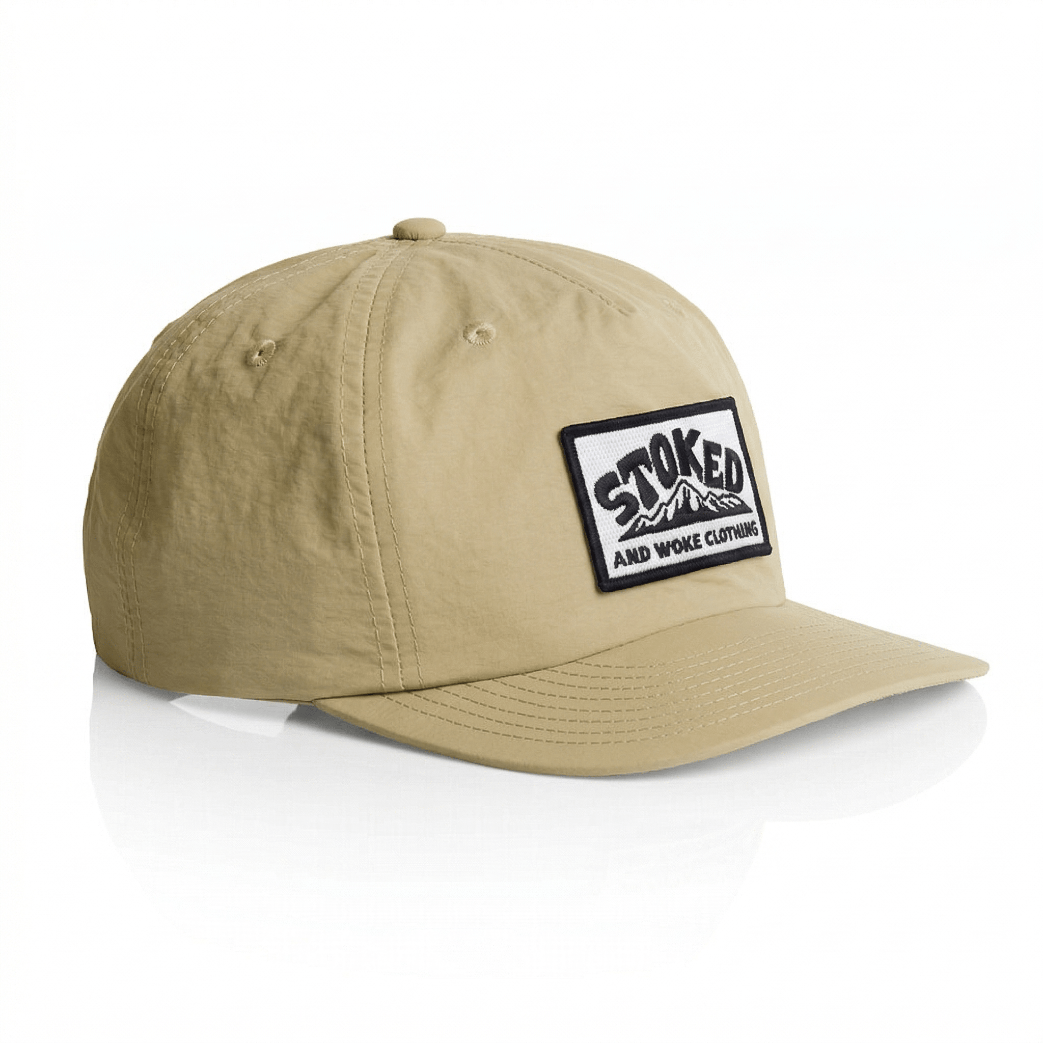Recycled "Tan" Hikers Cap