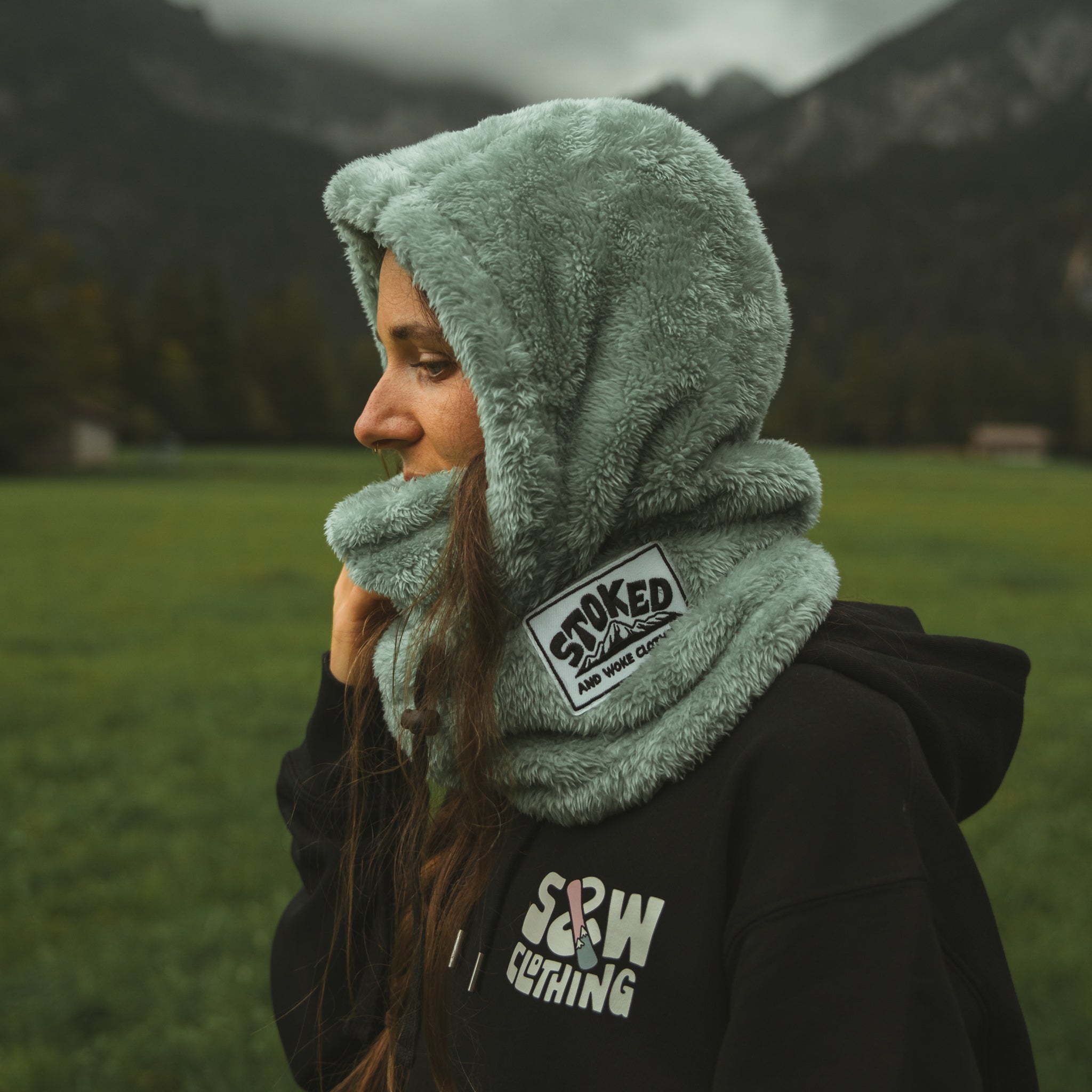 Shred Hood - Pastel Green