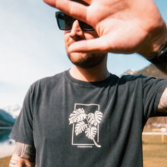 Stone Washed "Monstera" Tee