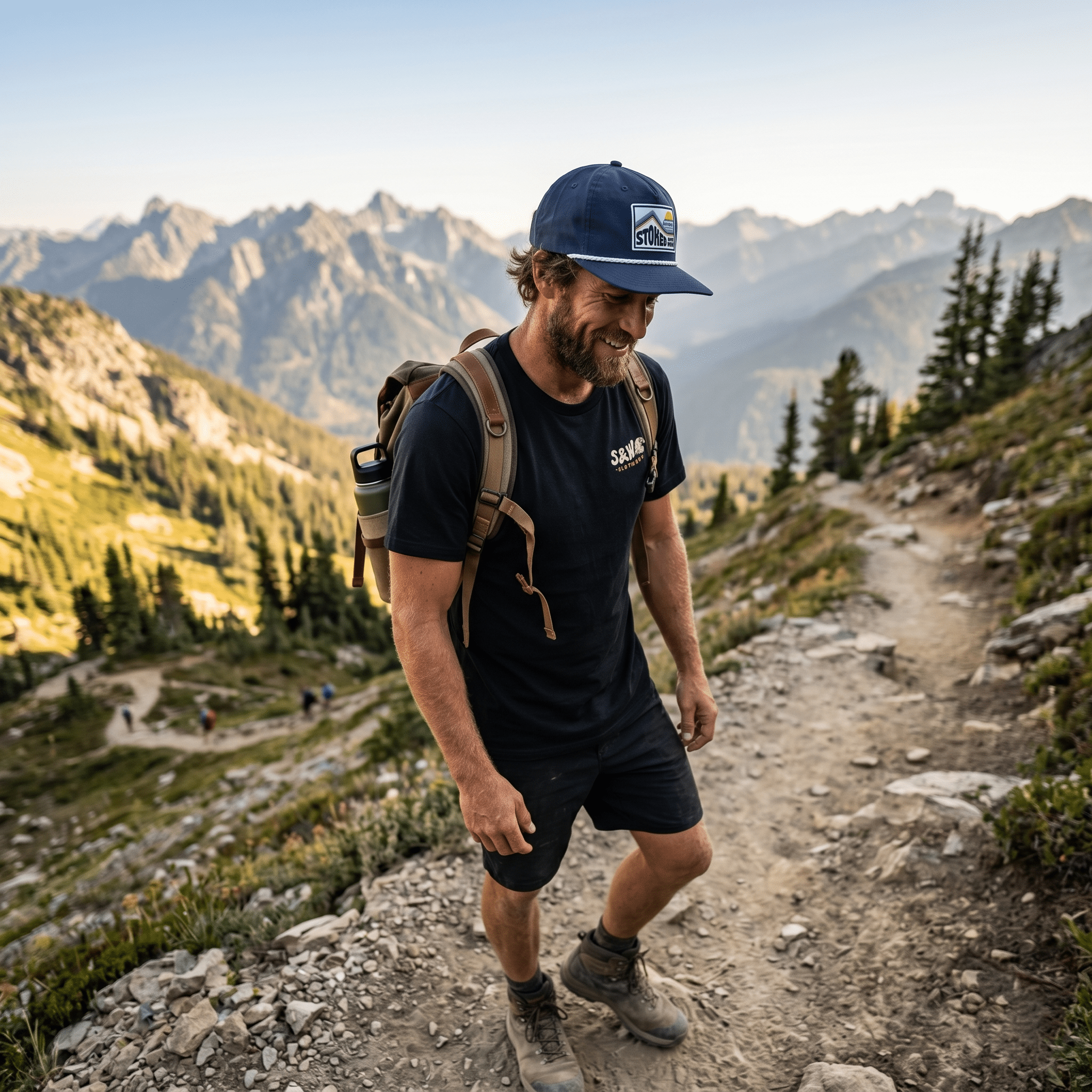 "Wanderer" Cap - Navy