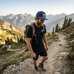 "Wanderer" Cap - Navy